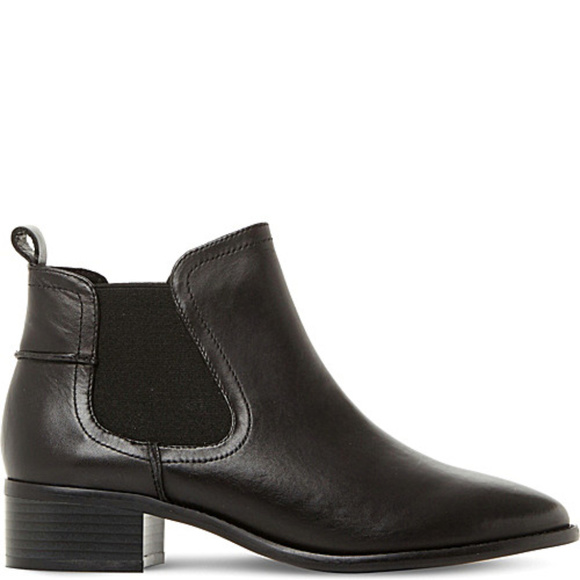 STEVE MADDEN Leather Ankle Booties - Picture 4 of 8